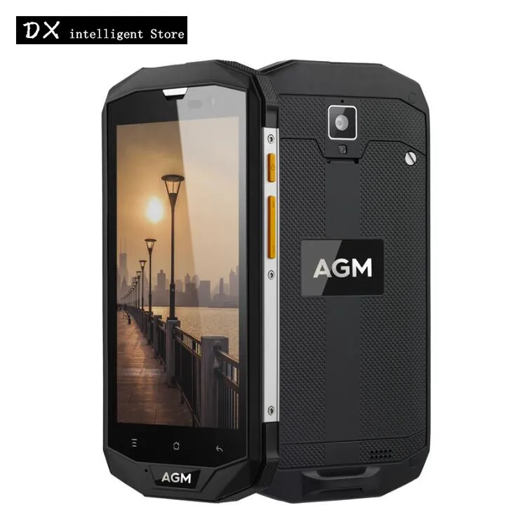AGM A8 Snapdragon MSM8916 4 ядра 4G LTE смартфон 5 0 &quotHD Gorilla glass 3 GB + 32 ГБ Android 7 NFC 13MP IP68