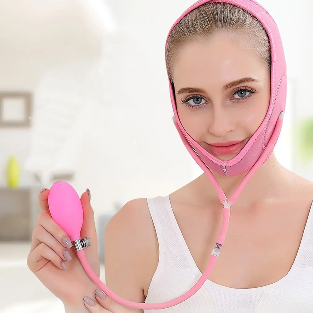 Корейская надувная маска для лица V артефакт тонкая подтягивающая подтяжка