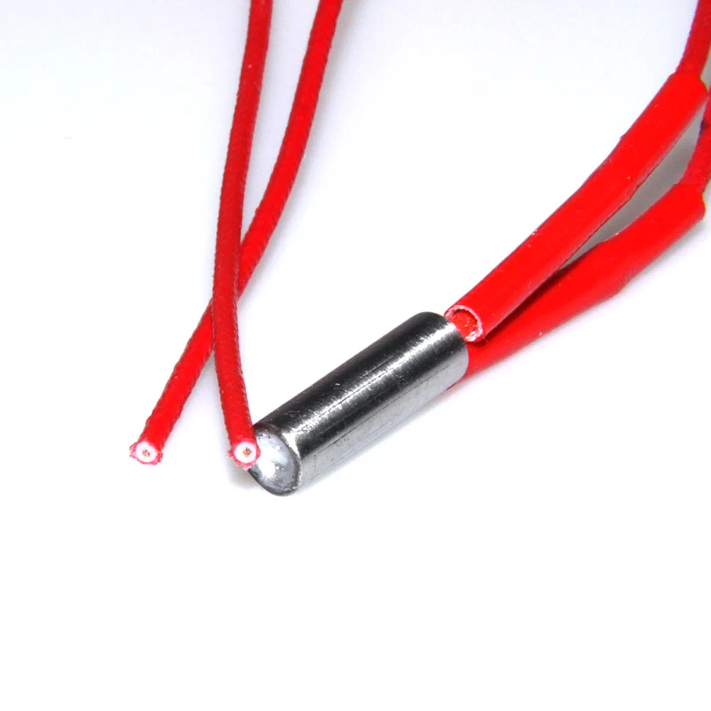 3D принтер Prusa Mendel 12v40w 6*20 нагреватель картриджей Reprap 12V 40W с кабелем 100 см|reprap 3d|reprap