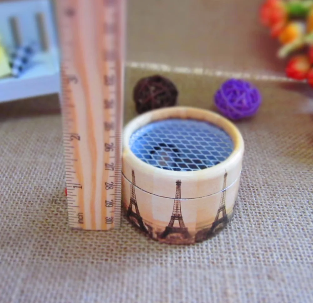 Ручная музыкальная шкатулка круглая коробка из картона кинематографическая