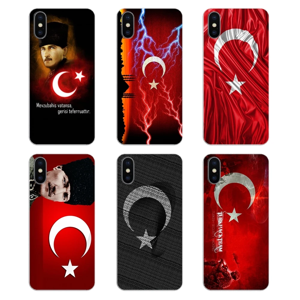 Турки Турция Ататюрка флаг баннер для Huawei P20 Lite Nova 2i 3i 3 GR3 Y6 Pro Y7 Y8 Y9 Prime 2018 2019
