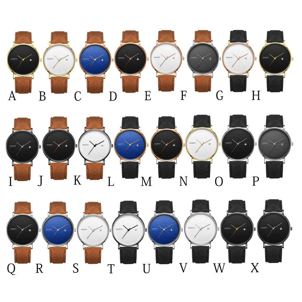 Модные Роскошные мужские часы из нержавеющей стали золотые серебряные черные