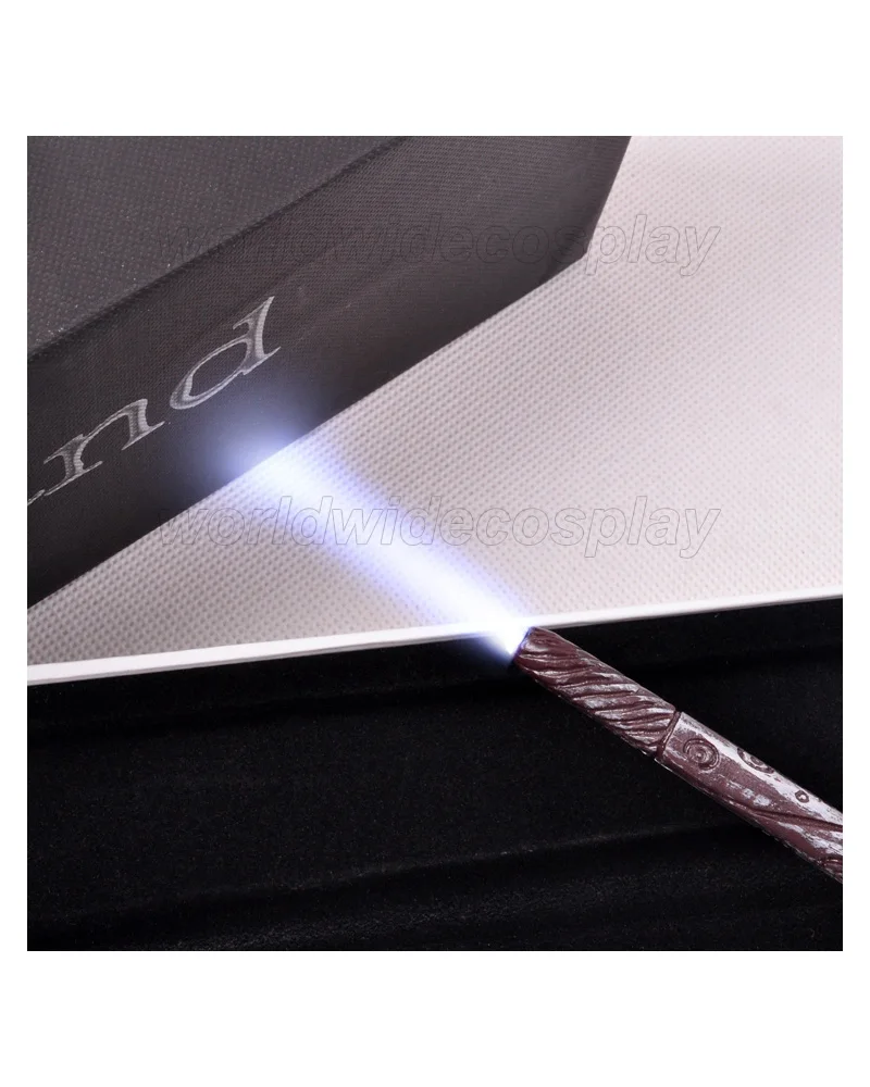 Черная светящаяся волшебная палочка для косплея Sirius из Гарри Бесплатная