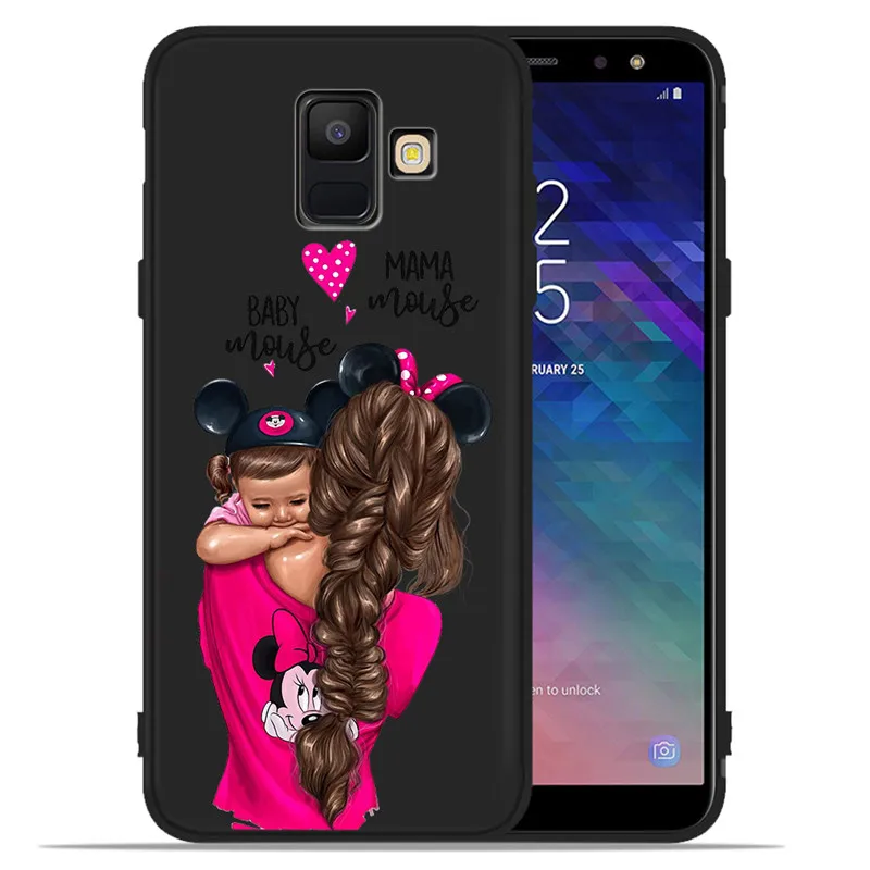 Для мам и детей, арабские африканские королевы для девочек для samsung Galaxy A9 A8 A7 A6 A5 A3 J3 J4 J5 J6 J8 плюс чехол для телефона чехол Coque Etui - Цвет: H1477
