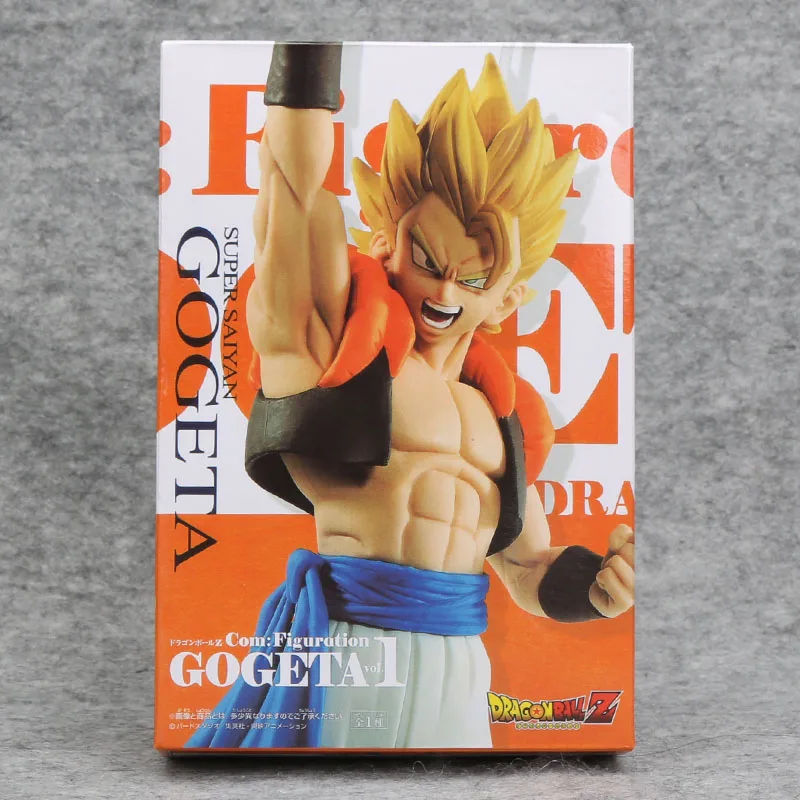 Dragon Ball Z Супер Saiyan 4 Gogeta Вегета Сон Гоку figura dragonball Колизей вегетто vegito ПВХ фигурка игрушки brinquedos - Цвет: yellow hair box
