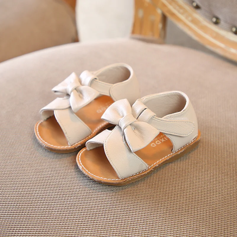 Лето 2019 сандалии из искусственной кожи для маленьких мальчиков и девочек
