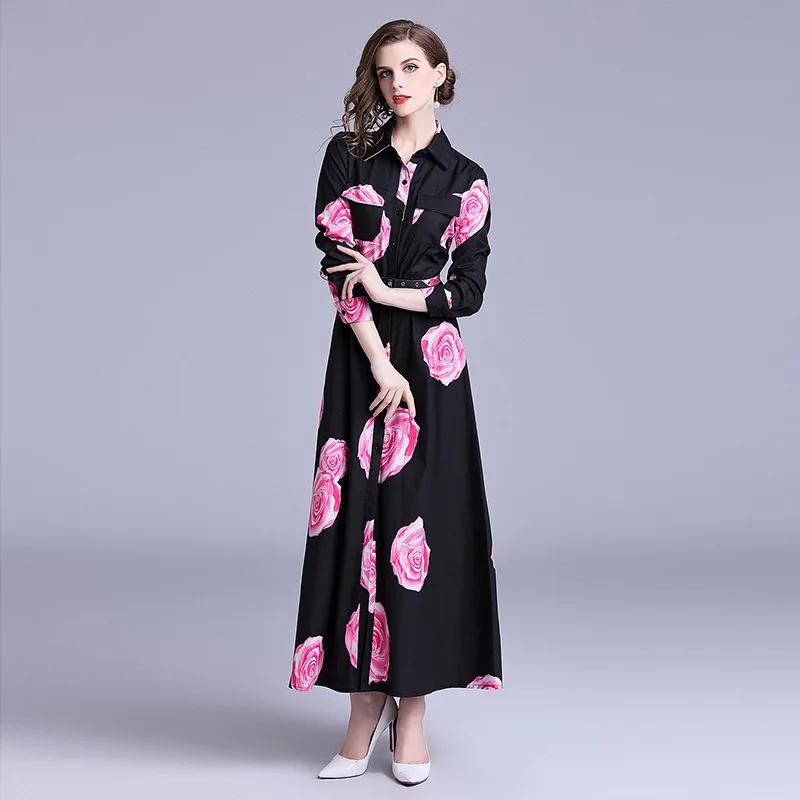 Женское подиумное платье макси LARCI Длинное Элегантное Вечернее Платье с длинным