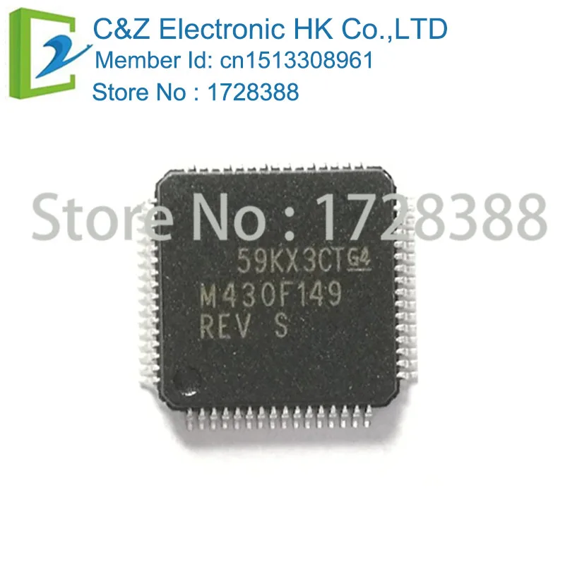 MSP430F149IPMR QFP64 MSP430F149 MSP430F Новый и оригинальный бесплатная доставка | Электроника