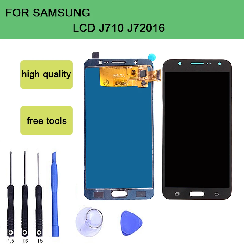 SzHAIyu J710 5 дюймовый ЖК дисплей сенсорный экран для Samsung Galaxy J7 2016 J710F J710M J710H с