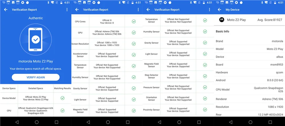 Motorola Moto Z2 Play, 4 Гб ОЗУ, 64 Гб ПЗУ, четыре ядра, 2,2 ГГц, 5,5 дюймов, 1920*1080 P, МП, Android 8, отпечаток пальца, NFC, сотовый телефон