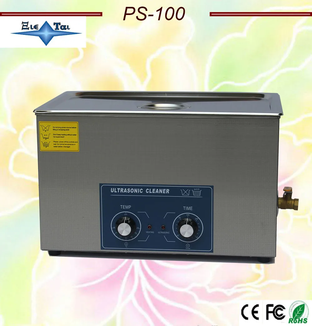 Новейший 600 Вт тепловой Ультразвуковой очиститель 27 л PS 100 король печатной платы