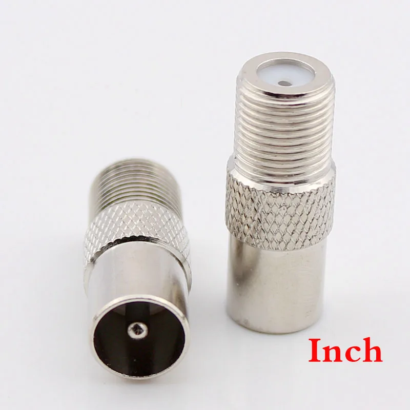 100 шт. адаптер для кабеля телевизора с наружной резьбой 9 5 дюйма|adapter connector|l