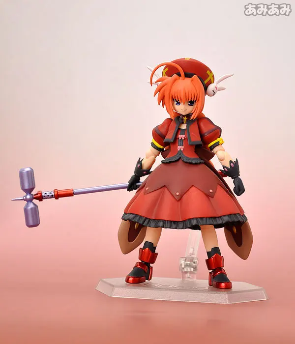 Фигурка Figma 052 Волшебная девочка Lyrical Nanoha с молотком рыцарем экшн-фигурка кукла