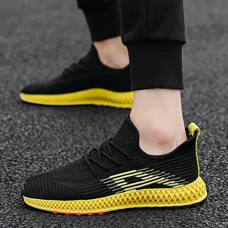 Bjakin для мужчин кроссовки удобная спортивная обувь тенденция полые подошва