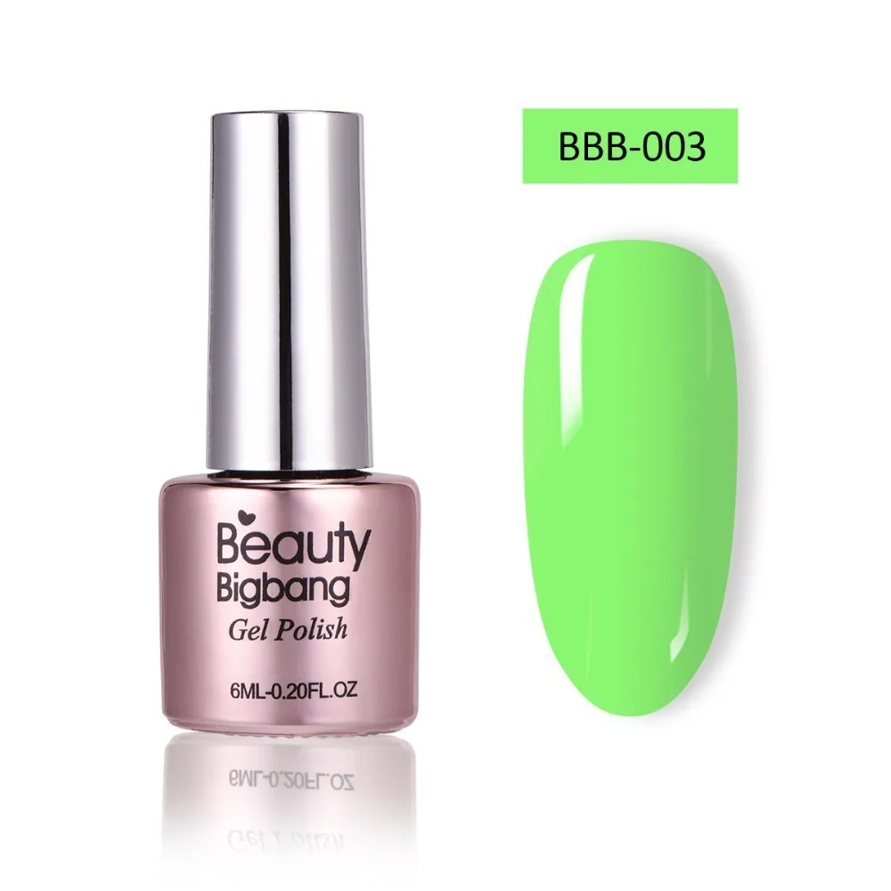 3A Beautybigbang фосфоресцирующий Vernis Ongle светящийся в темноте лак флуоресцентный Неон лак для ногтей зеленый цвет дизайн ногтей поли Гель-лак - Цвет: 3A