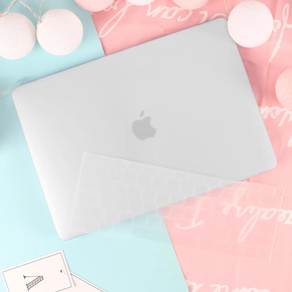 Кристально прозрачный жесткий чехол для защиты Macbook Air retina Pro 13 15 16 Сенсорная панель A2141 A2159 A1706 A1990 AIR 13 A1932