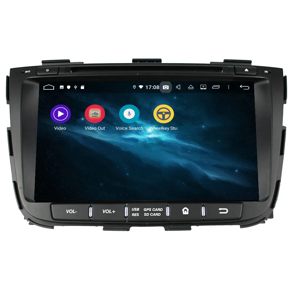 Автомобильный DVD плеер DSP Android 9 0 GPS навигация для Kia Sorento 2015 2016 2017 автомультимедиа