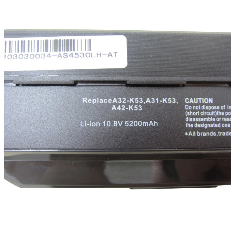 HSW k53u battery for Asus A32 k53 A42-K53 A31-K53 A41-K53 A43 A53 K43 K53 K53S X43 X44 X53 X54 X84 X53SV X53U X53B X54H | Компьютеры и