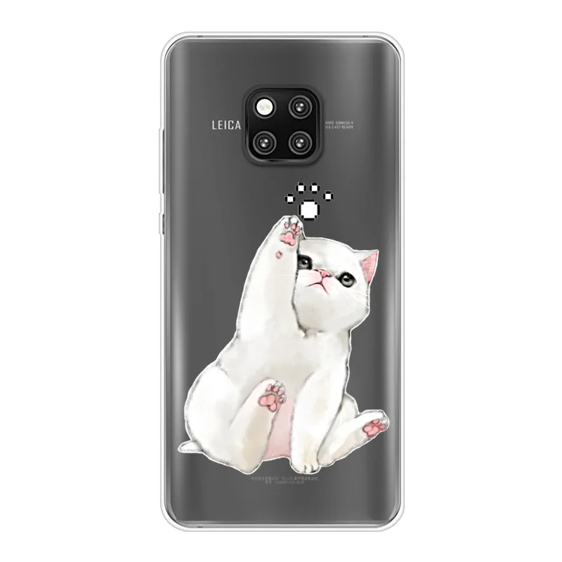 Ультра тонкий силикон для huawei mate 20 Pro Чехол Lite X с покрытием из термополиуретана