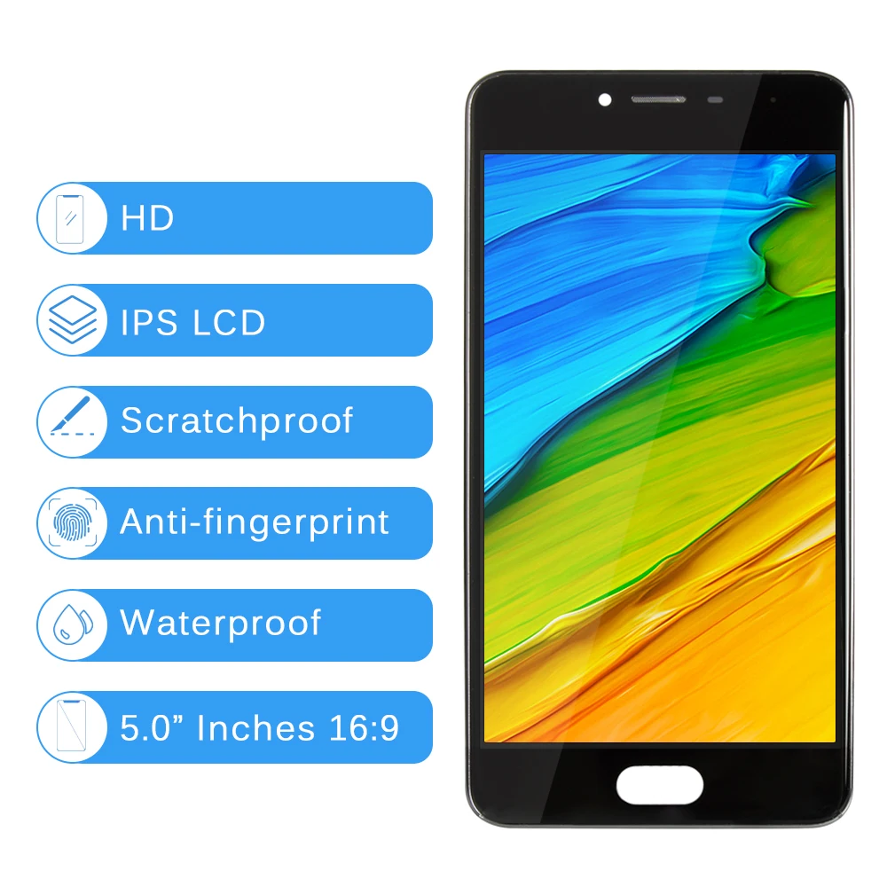 Srjtek 5 0 &quotдля Meizu M3S ЖК дисплей с сенсорным стеклом дигитайзер Рамка/сборка Замена