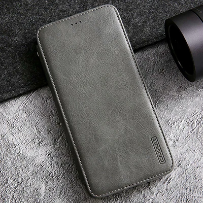 Серый Для samsung Galaxy S10 Plus, чехол с магнитной застежкой из искусственной кожи+ ТПУ, кошелек, складной кронштейн, чехол для samsung S10 Plus S10, чехол, Capa - Цвет: Серый