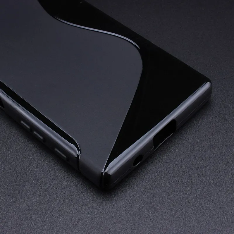 S-Line Anti Skidding Gel TPU Slim Soft Case Back Cover For Sony Xperia Z5 Compact Min Mobile Phone Rubber silicone Bag |