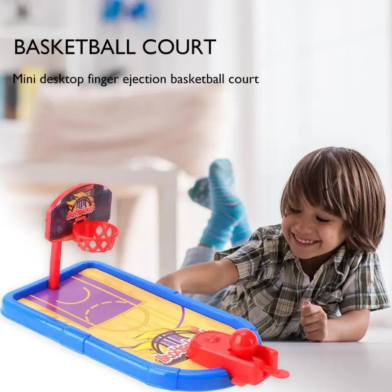 Мини настольный палец катапульты игры игрушки Дети моделирование баскетбольная