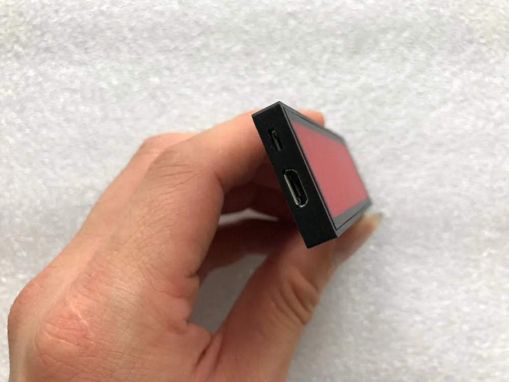 HD-NT44 прокрутка сообщения СИД имя значок, 44x11 пикселей один цвет USB Перезаряжаемый СИД Имя тег для нагрудной карты этикетки