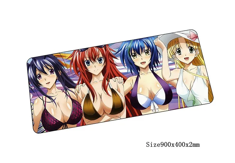 size900x400x2mm Коврик для мыши для средней школы dxd с блокировкой края, коврик для мыши notbook, компьютерный коврик для мыши 90x40 см, игровой коврик для мыши, геймерская клавиатура, коврики для мыши - Цвет: size900x400x2mm