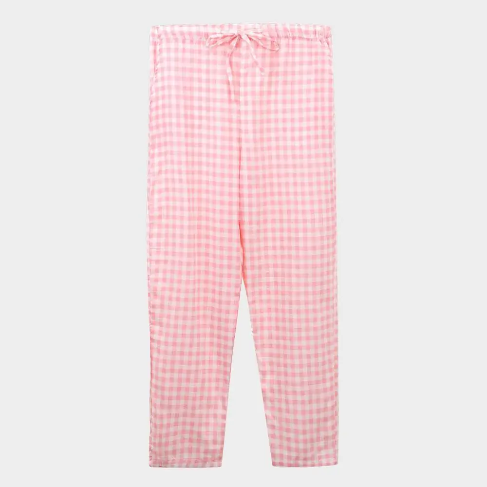 Leggings-Pink DANALA хлопковые пижамы для женщин Vogue удобные повседневные эластичные леггинсы Женская высокая талия домашняя одежда - Цвет: Leggings-Pink