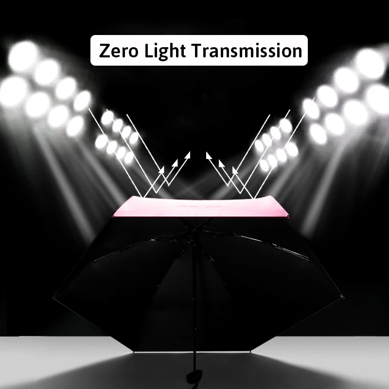 4 цвета мини карманные зонтики детский складной зонт анти УФ ветрозащитные