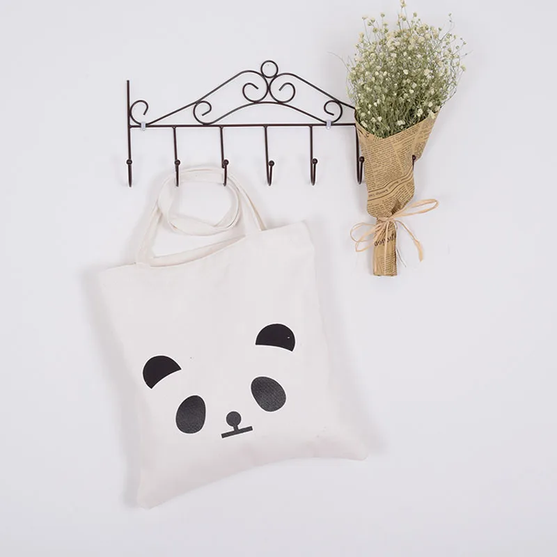 Hanysen 2017 Горячие Летняя Распродажа мультфильм Panda животных шаблон печати Холст