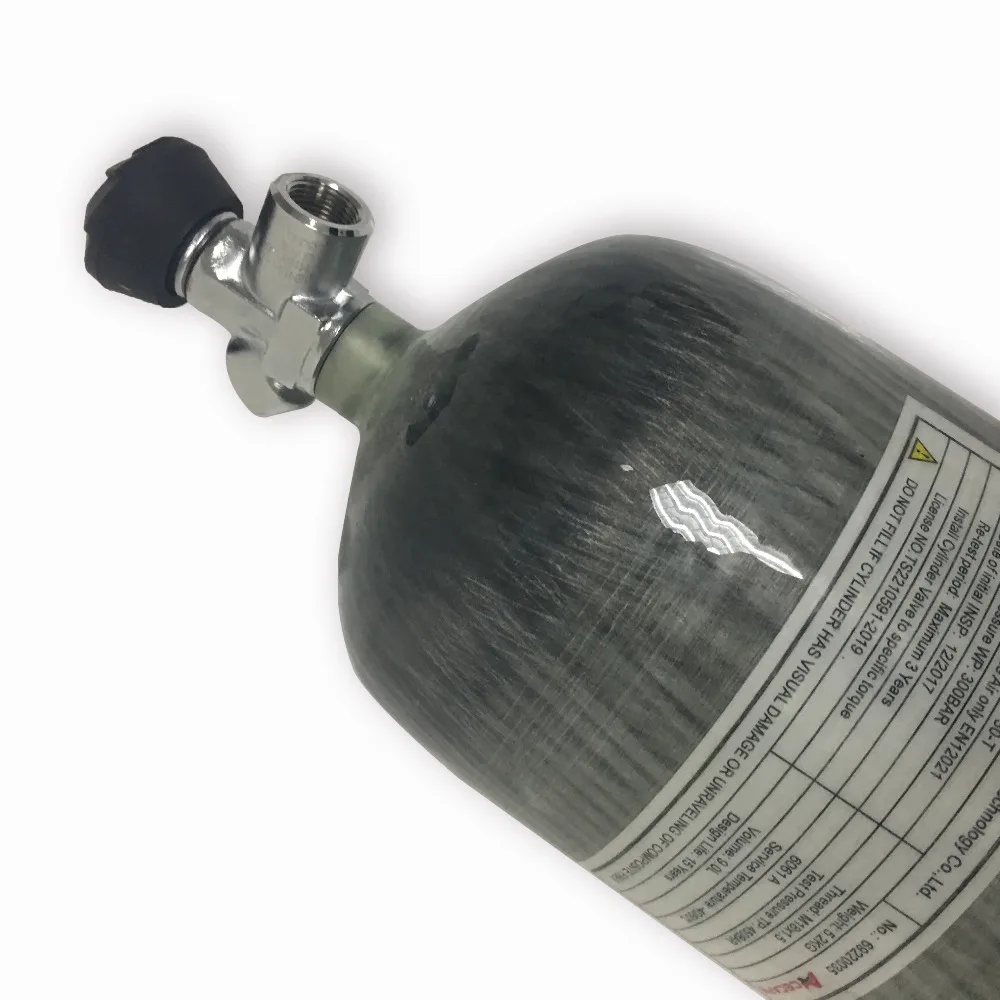 AC10931 Acecare 9L CE углеродное волокно Pcp бак 4500psi для подводного плавания Воздушный