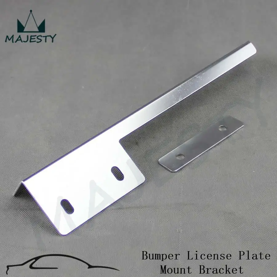 Универсальный алюминиевый бампер передний номерной знак Mount trel ocate Bracket Brush|brush
