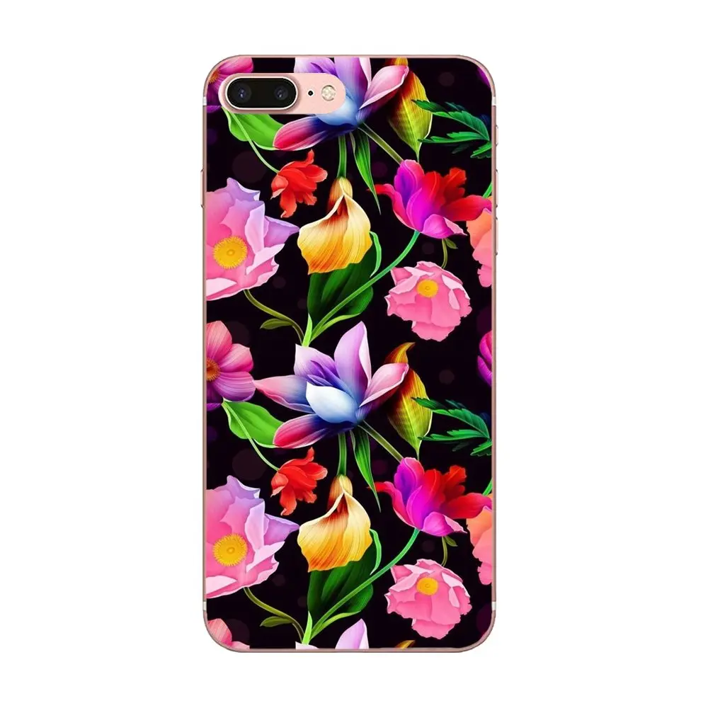 Красивый чехол для телефона с цветами и листьями камелии Apple iPhone 4 4S 5 5C 5S SE 6 6S 7 8 Plus X