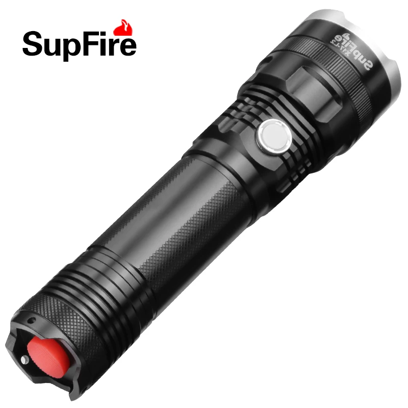 Новый USB фонарик SupFire X17 CREE XM L2 1100 люмен 5 режимов 500 метров светодиодный для