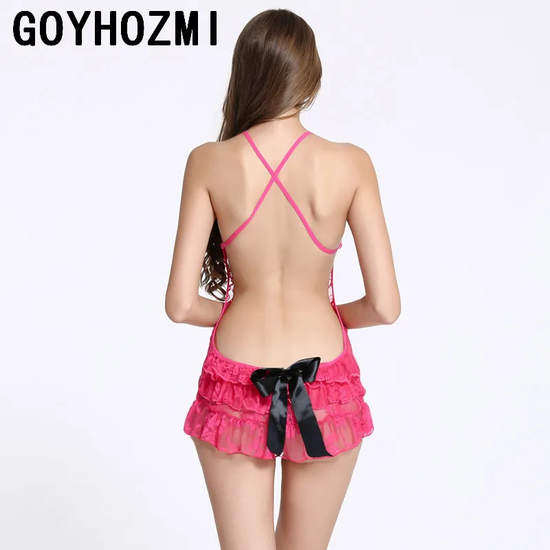 Кружевные ночные рубашки с черной лентой женские Мини-рубашки для сна и отдыха