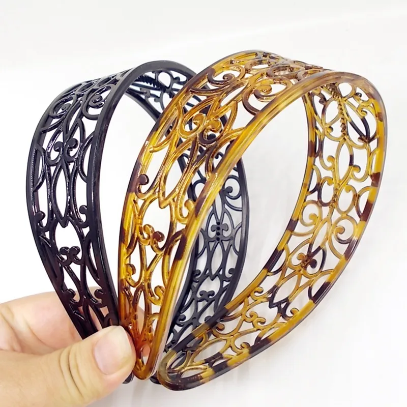 4 см в ширину разноцветные повязки без шнуровки зубцы расчески Набор для волос