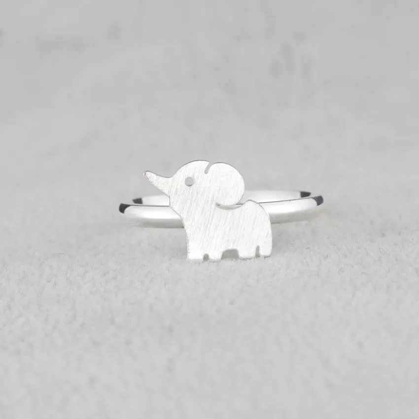 Великолепная сказка новый оригами слон кольца для женщин животных ювелирные