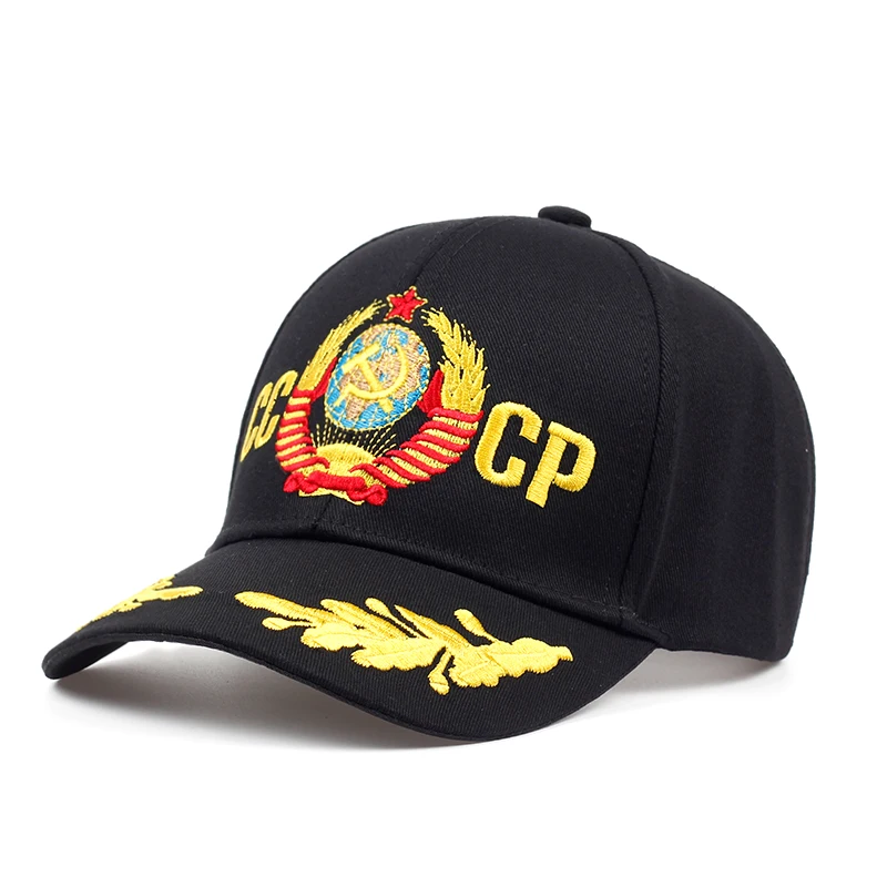 Новая CCCP бейсболка в национальном стиле с эмблемой СССР, унисекс, черная, красная хлопковая бейсболка с вышивкой, высокое качество, шапки garros
