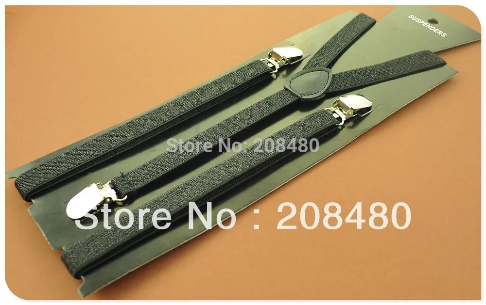 Мужские и женские подтяжки для брюк держатель эластичные на клипсах 1 5 см широкие