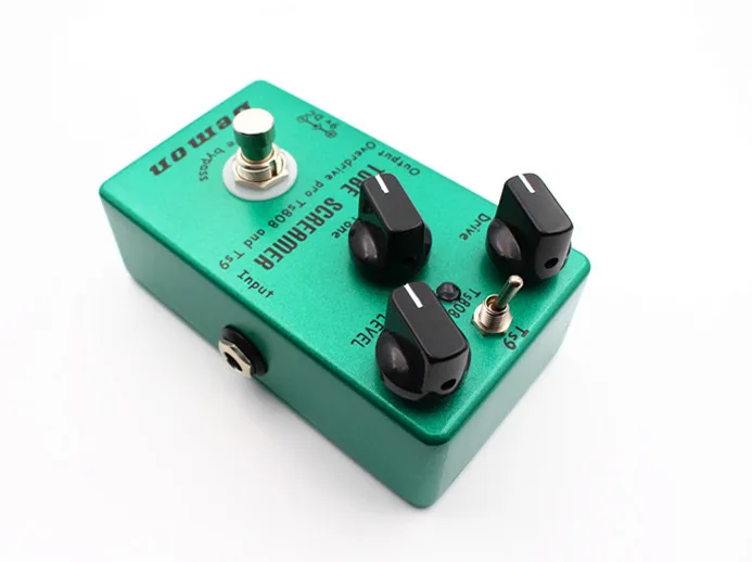 Две модели трубчатого визора TS9 и TS808 гитарные эффекты Peddal Overdrive/Distortion пробки Визер 2 в 1 ручной работы обновлен