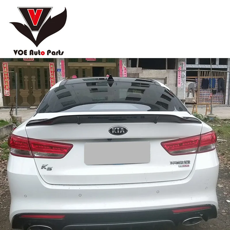 2016 2019 K5/Optima R style спойлер для заднего крыла из углеродного волокна/ФАП KIA