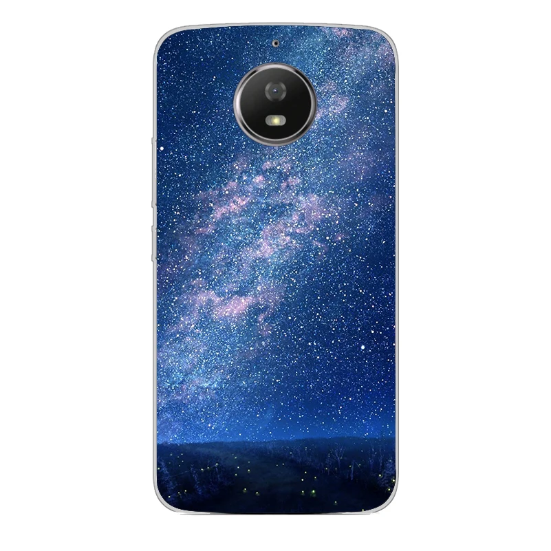 Ciciber чехол для Motorola Moto C Z2 Z3 ONE P30 G4 G5 G5S G6 E3 E4 E5 Play Plus телефона из мягкого ТПУ Звездное