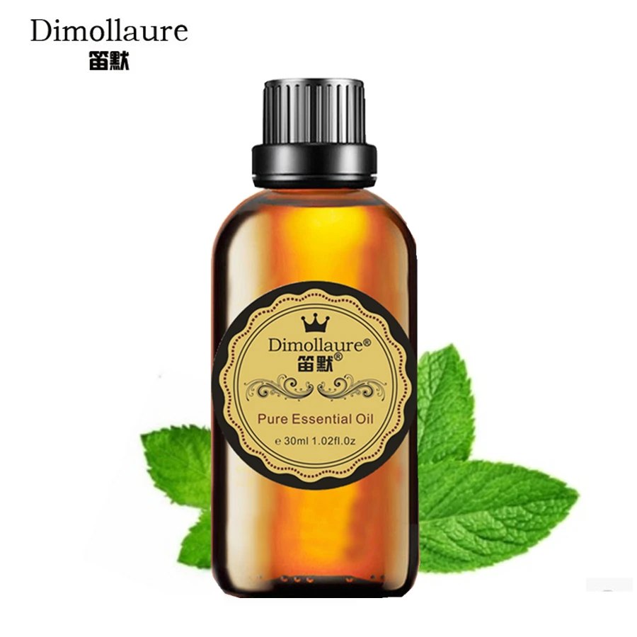 

Эфирное масло перечной мяты Dimollaure, 30 мл, освежающий ароматерапия, вдохновляющий дух, полезно для простуды, головная боль, ароматическое масл...
