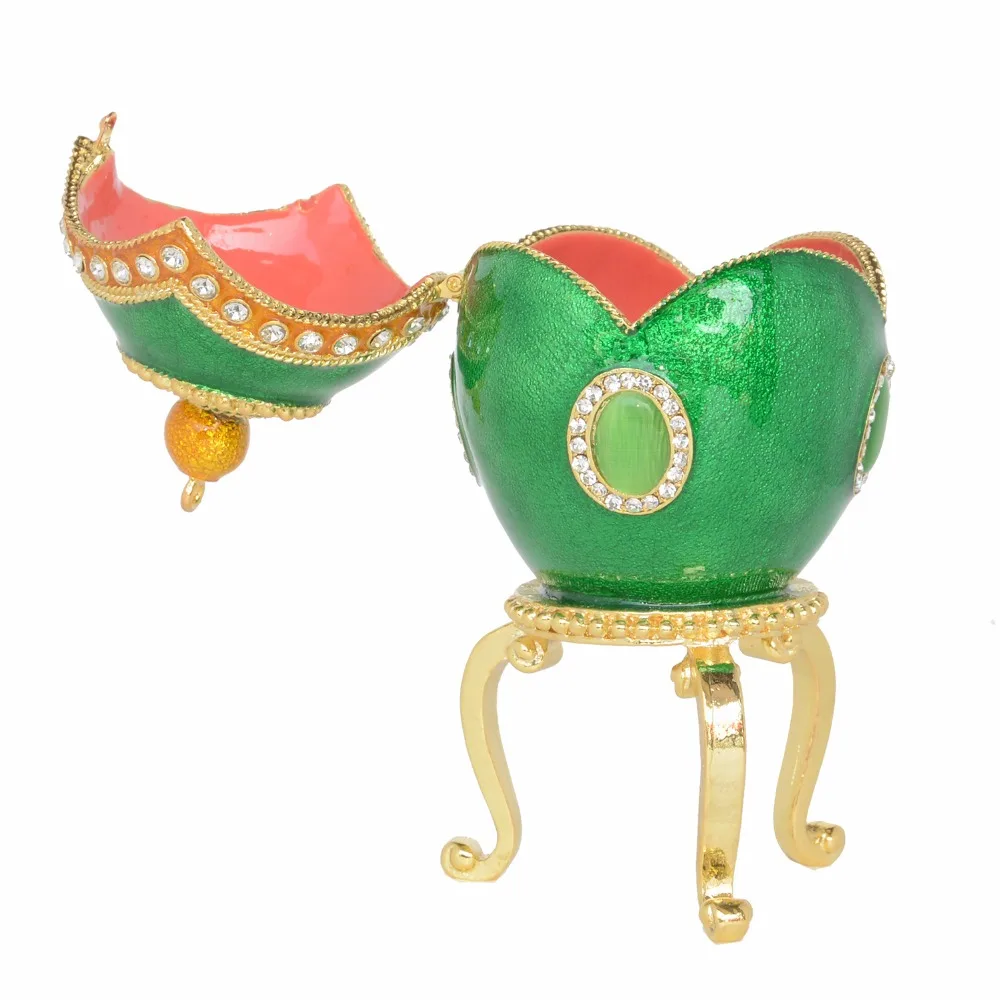 Faberge дневное украшение коробки с пасхальными яйцами винтажный домашний декор