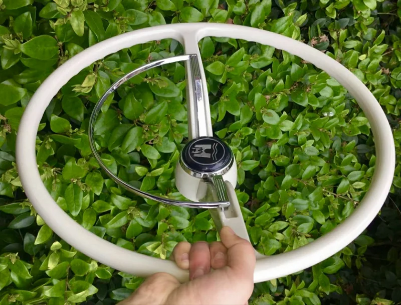 Подходит для Volkswagen Beetle 1953 1989 винтажное классическое рулевое колесо красного