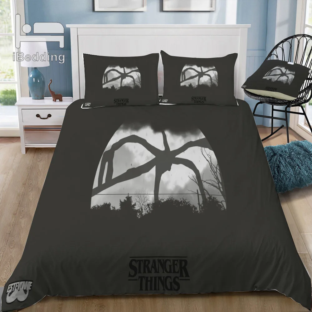 Комплект постельного белья с 3D-принтом из фильма странные Фильмы | Дом и сад