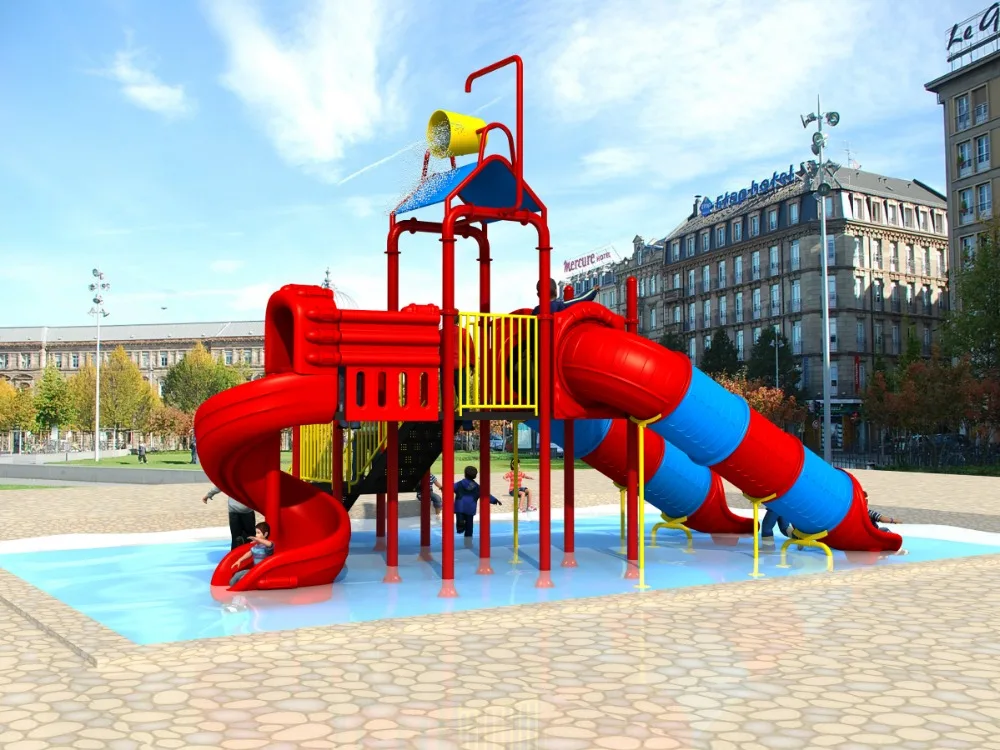 Летняя игровая площадка для развлечений водная забавные водные игры парка|playground