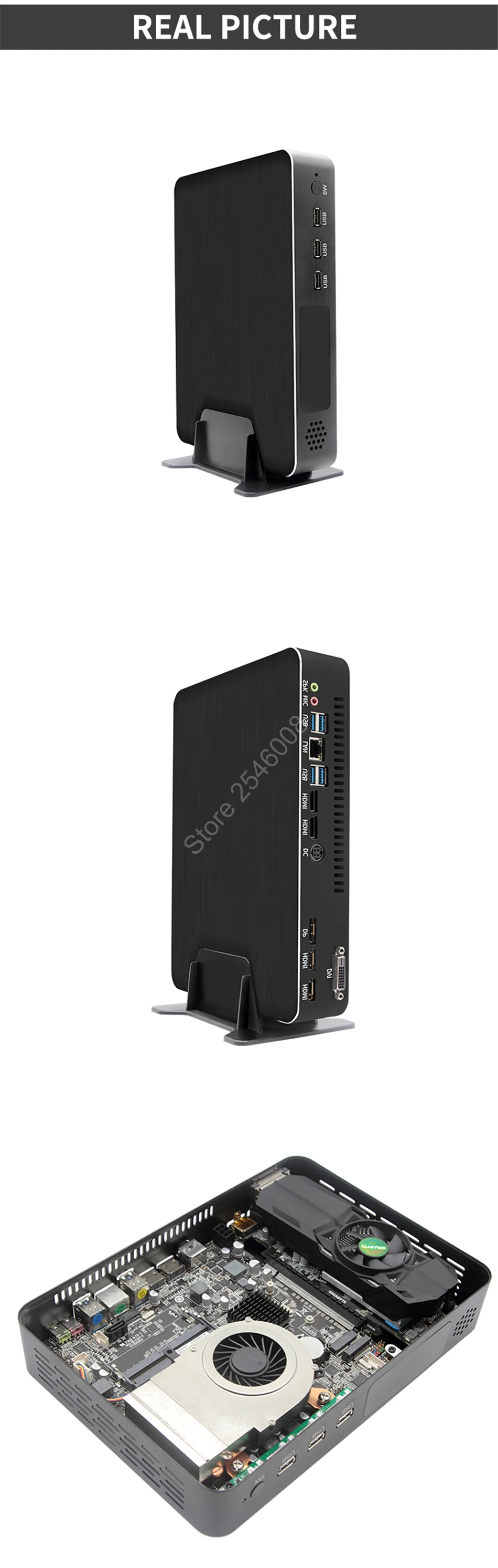 Новые игры PC i5 9400F 6 ядер 6 нитей Nvidia GTX 1050TI 4 GB мини-компьютер 2* DDR4 2666 МГц 2* HDMI 2,0, 1* DP, 1* DVI Wi-Fi